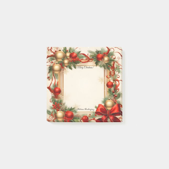 Jul- och Helgdagar efter IT-anteckningar Post-it Block (Framsida)