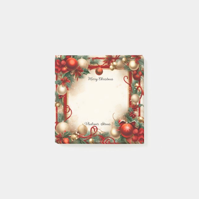 Jul och Helgdagar Post-it Block (Framsida)