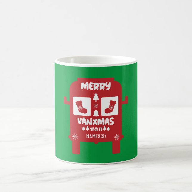 Jul- och julafton-julklappar kaffemugg (Center)