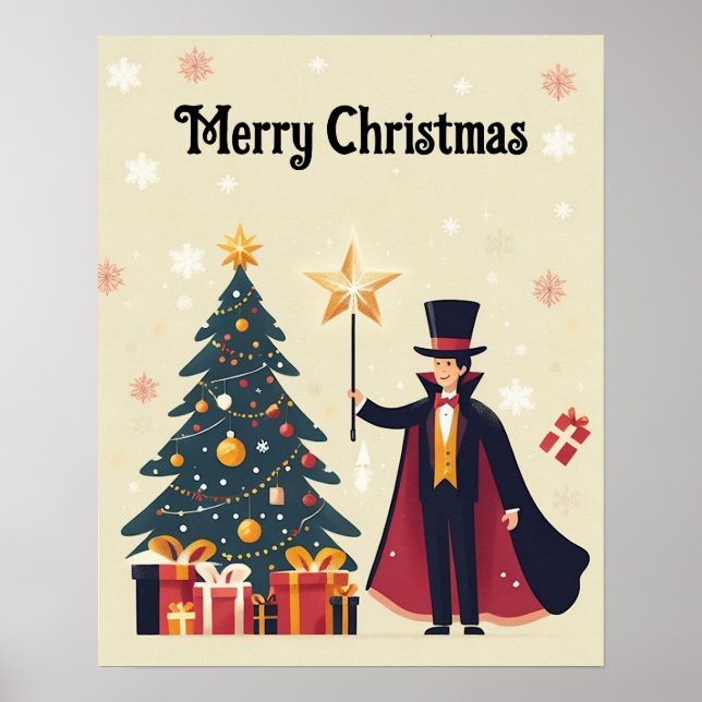 Jul och Magician Poster (Framsidan)