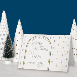 Jul- och nyårskalligrafi och nordiska Gräs Helgkort