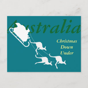 Jul- och nyårskort för Australien. Helg Vykort