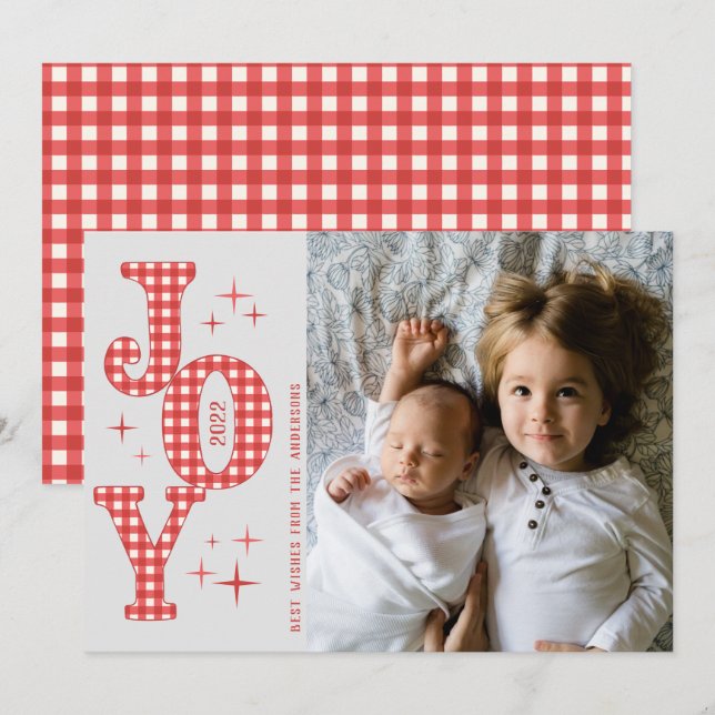 Jul- och nyårskort för Helgdag Julkort (Fram/baksida)