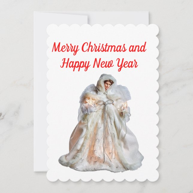 Jul- och Nyårskort Inbjudningar (Framsida)