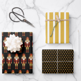 Jul- och nypackningsföretag, röd och Guld, Pappra