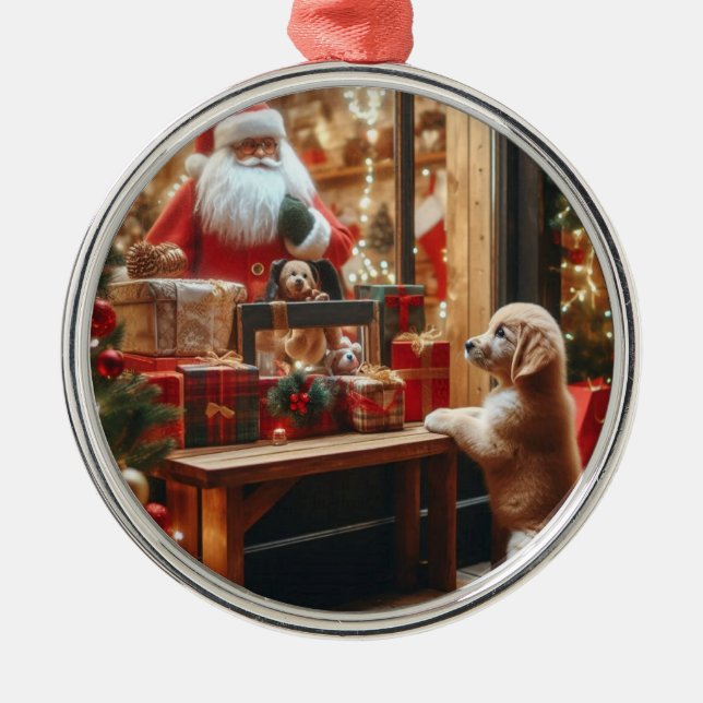 Jul och Önskemål Julgransprydnad Metall (Framsidan)