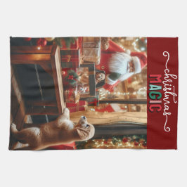 Jul och Önskemål Kökshandduk