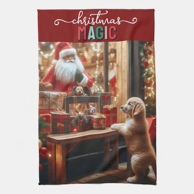 Jul och Önskemål Kökshandduk (Vertikal)