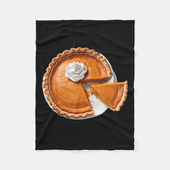 Jul- och Thanksgiving-komfort, matsvep Tato Fleecefilt (Framsidan)