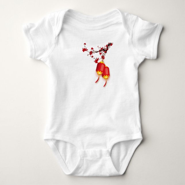 Jul- och vinterdesignen Baby Bodydräkt T Shirt (Framsida)