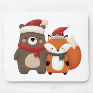 Jul- och vinterkur och kugghjul musmatta