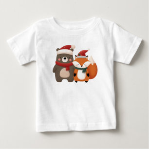 Jul- och vinterkur och kugghjul t shirt
