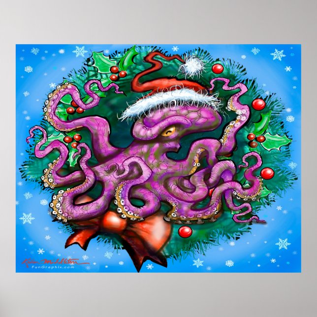 Jul Octopus Poster (Framsidan)