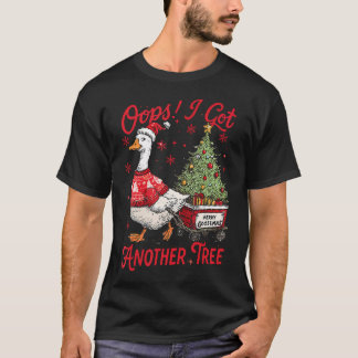 Jul Ojdå Jag Fick Ett Till Träd Dumma Glad Gås T Shirt