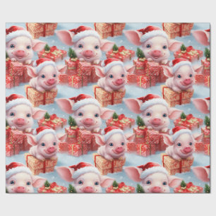 Jul om den berömvärda Farm Piggy Presentpapper