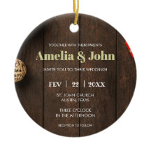 Jul om inbjudan till fotobröllop