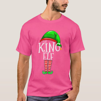 Jul om matchningsgruppen för familjen Kung Elf T Shirt