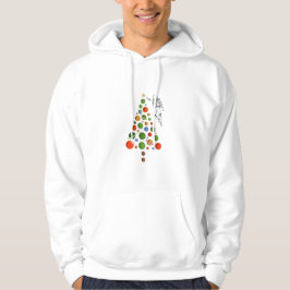 Jul om rymden hoodie