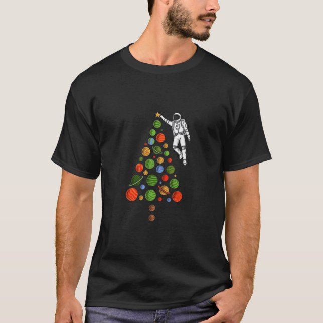 Jul om rymden t shirt (Framsida)