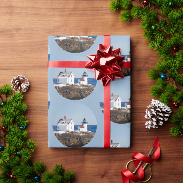 Jul om sjösjöfyr presentpapper (Julgåva)