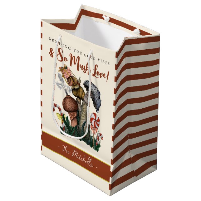 Jul om Snigel Mry Magic Mushroom (Framsidan Vinklad)