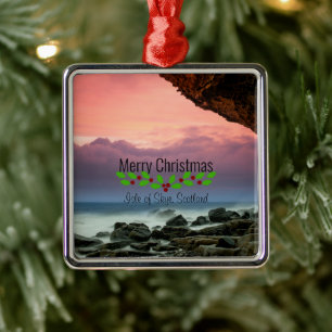 Jul, ön Skye, Skottland Julgransprydnad Metall