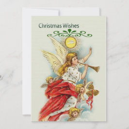 Jul önskemål änglar julkort