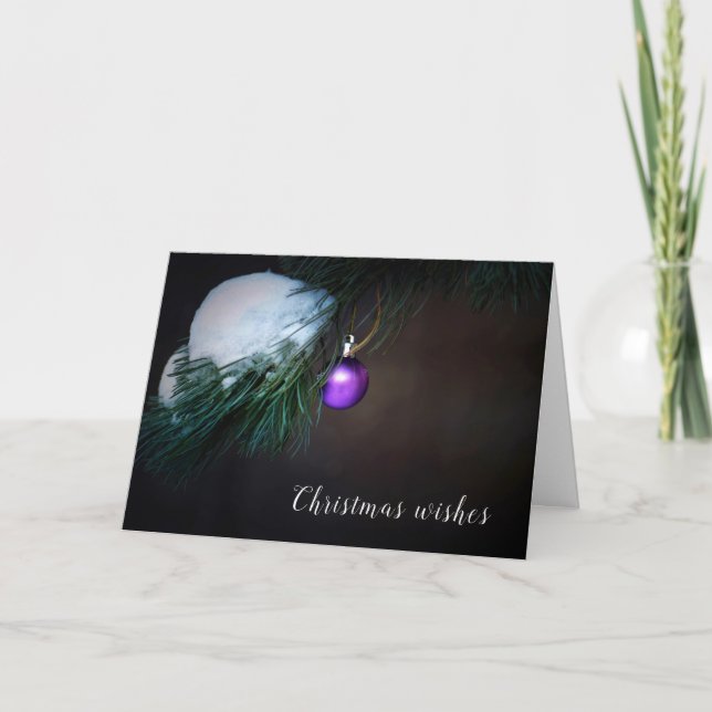 Jul Önskemål fylld med Kärlek Helgkort (Framsida)