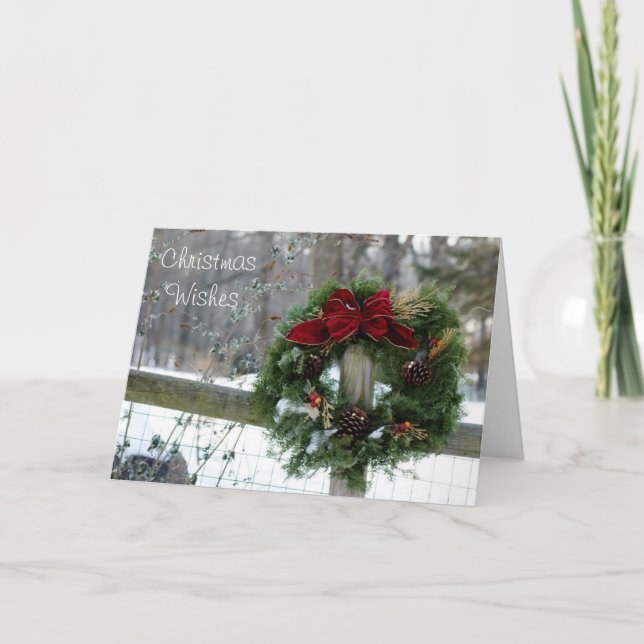 Jul Önskemål Helgkort (Framsida)