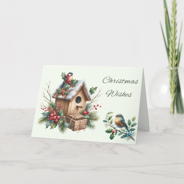 Jul-Önskemål: julkort Helgkort (Framsida)