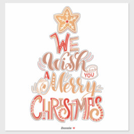 Jul Önskemål Klistermärken