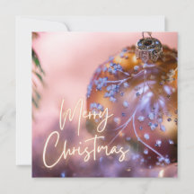 Jul önskemål på rosa, ornament bakgrund #6