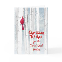 Jul Önskemål Red Cardinal för Doktor