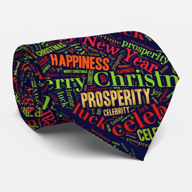 Jul önskemål slips (Rullad)