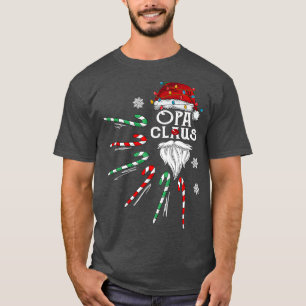 Jul Opa Claus Opa Beard Candy Classic TShirt T Shirt