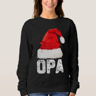 Jul Opa Tomtehatt Xmas Matchande Familj T Shirt