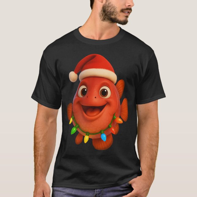 Jul Opah Fisk T Shirt (Framsida)