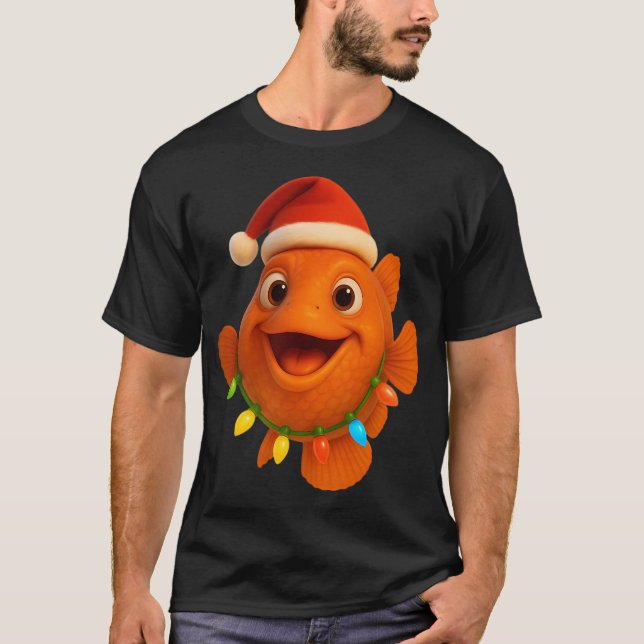 Jul Orange Roughy Fisk T Shirt (Framsida)