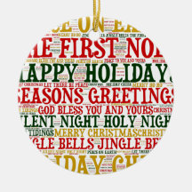 Jul Ord Art Cloud 2-Ceramic Ornament