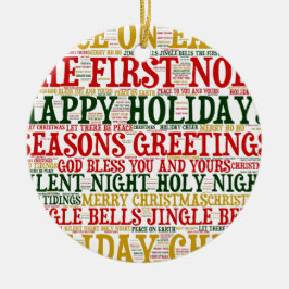 Jul Ord Art Cloud 2-Ceramic Ornament