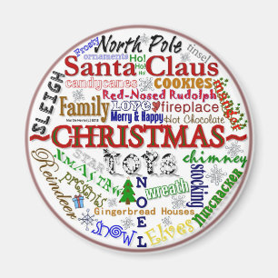 Jul Ord-Art - Magnet