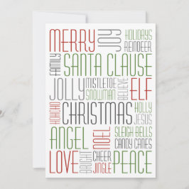 Jul Ord - Holiday zforday z Julkort