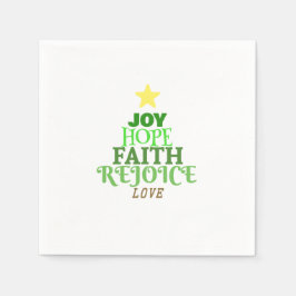 Jul Ord Julgran Pappersservett