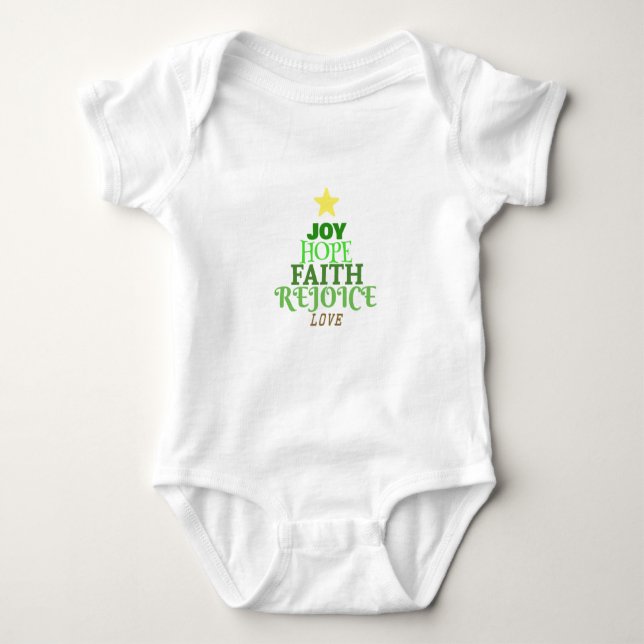 Jul Ord Julgran T Shirt (Framsida)