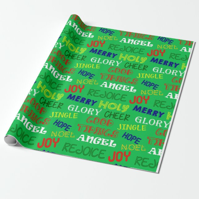 Jul Ord Presentpapper (Utrullad)