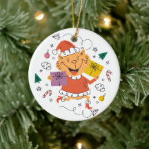 Jul Ornament 2 ansikte