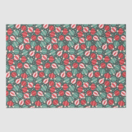 Jul Ornament Baubles Red Grönt