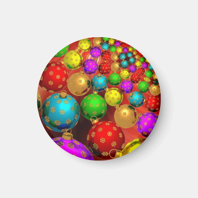 Jul Ornament Jamboree Magnet (Framsidan)