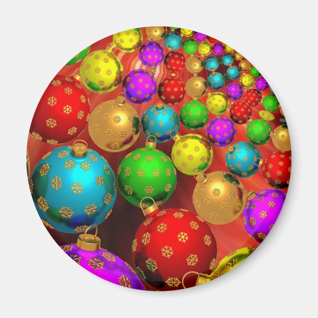 Jul Ornament Jamboree Magnet (Framsidan)