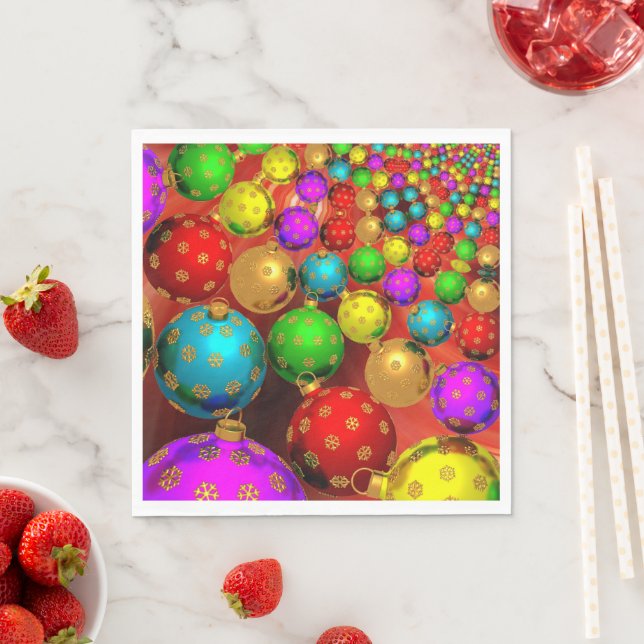 Jul Ornament Jamboree Pappersservett (Insitu)